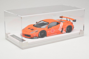 Ferrari 458 Liberty Walk LB-Silhouette WORKS GT Oranžový IVY 1:18 REMC002 Živica – obrázok 2 z 6
