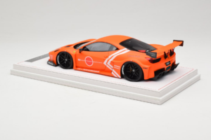 Ferrari 458 Liberty Walk LB-Silhouette WORKS GT Oranžový IVY 1:18 REMC002 Živica – obrázok 5 z 6