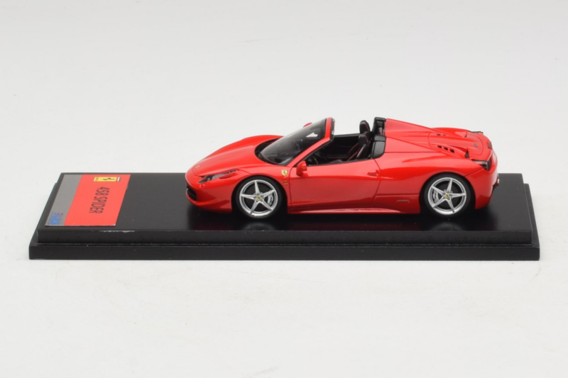Ferrari 458 Spider Červený Fujimi 1:43 FJM124320 Kov