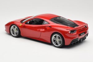 Ferrari 488 GTB Červený Bburago 1:18 18-16008 Kov – obrázok 7 z 8