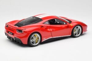 Ferrari 488 GTB Červený Bburago 1:18 18-76102 Kov – obrázok 3 z 8