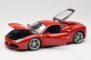 Ferrari 488 GTB Červený Bburago 1:18 18-16008 Kov – obrázok 2 z 8