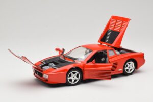 Ferrari 512 TR Červený Mira 1:18 6144 Kov – obrázok 2 z 8
