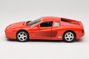 Ferrari 512 TR Červený Mira 1:18 6144 Kov – obrázok 4 z 8