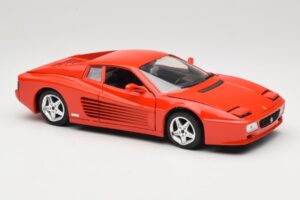 Ferrari 512 TR Červený Mira 1:18 6144 Kov – obrázok 6 z 8