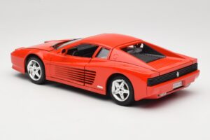 Ferrari 512 TR Červený Mira 1:18 6144 Kov – obrázok 7 z 8
