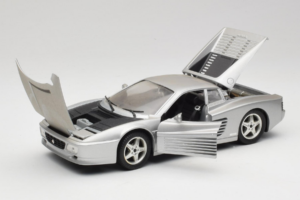 Ferrari 512 TR Strieborný Mira 1:18 6178-B1 Kov – obrázok 2 z 8