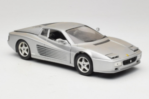 Ferrari 512 TR Strieborný Mira 1:18 6178-B1 Kov – obrázok 6 z 8