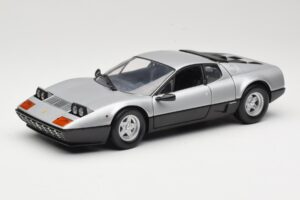 Ferrari 512BB Strieborný Kyosho 1:18 08171S Kov