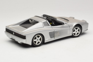 Ferrari 512TR Targa Strieborný Mira 1:18 6175 Kov – obrázok 3 z 8