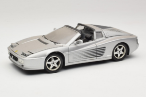 Ferrari 512TR Targa Strieborný Mira 1:18 6175 Kov