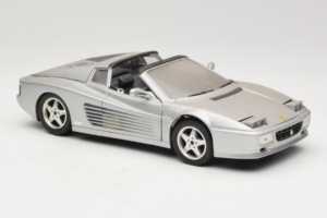 Ferrari 512TR Targa Strieborný Mira 1:18 6175 Kov – obrázok 6 z 8