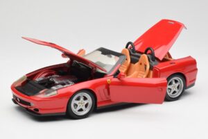 Ferrari 550 Barchetta Pininfarina Červená Bburago 1:18 327660 Kov – obrázok 2 z 8