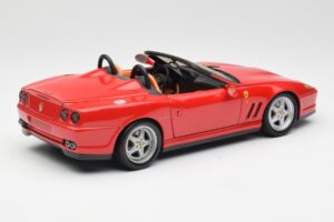 Ferrari 550 Barchetta Pininfarina Červená Bburago 1:18 327660 Kov – obrázok 3 z 8