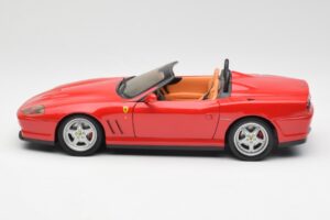 Ferrari 550 Barchetta Pininfarina Červená Bburago 1:18 327660 Kov – obrázok 4 z 8