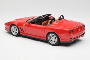Ferrari 550 Barchetta Pininfarina Červená Bburago 1:18 327660 Kov – obrázok 7 z 8