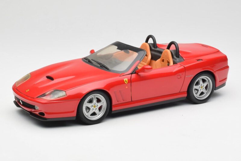 Ferrari 550 Barchetta Pininfarina Červená Bburago 1:18 327660 Kov