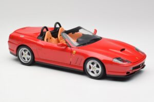 Ferrari 550 Barchetta Rosso Corsa Hot Wheels 1:18 29441 Kov – obrázok 6 z 8