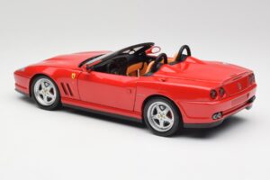 Ferrari 550 Barchetta Rosso Corsa Hot Wheels 1:18 29441 Kov – obrázok 7 z 8