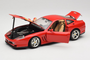 Ferrari 550 Maranello 22 Jahre Ferrari Model Club Červený Bburago 1:18 3064-P2 Kov – obrázok 2 z 8