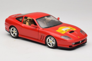 Ferrari 550 Maranello 22 Jahre Ferrari Model Club Červený Bburago 1:18 3064-P2 Kov – obrázok 6 z 8