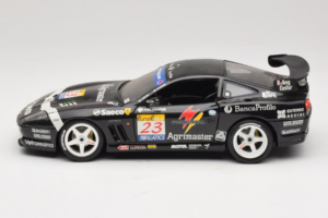 Ferrari 550 Maranello #23 Agrimaster Čierny Bburago 1:18 3344-B2 Kov – obrázok 4 z 8
