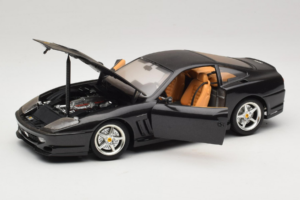 Ferrari 550 Maranello Čierny Metalický Bburago 1:18 3344-B1 Kov – obrázok 2 z 8