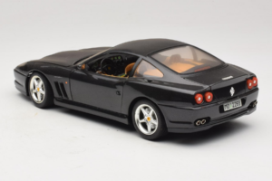 Ferrari 550 Maranello Čierny Metalický Bburago 1:18 3344-B1 Kov – obrázok 7 z 8