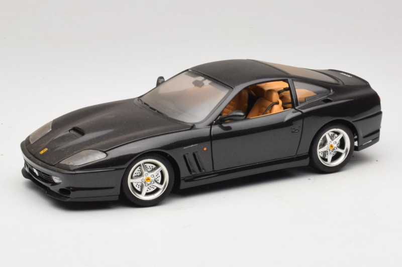 Ferrari 550 Maranello Čierny Metalický Bburago 1:18 3344-B1 Kov