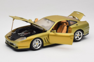 Ferrari 550 Maranello Gold Metallic Braccio & Gotz Bburago 1:18 3044-G1 Kov – obrázok 2 z 8
