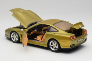 Ferrari 550 Maranello Gold Metallic Braccio & Gotz Bburago 1:18 3044-G1 Kov – obrázok 5 z 8