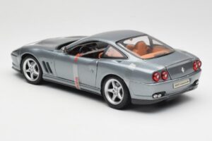 Ferrari 550 Maranello Šedý Metallic Maisto 1:18 4839 Kov – obrázok 5 z 6