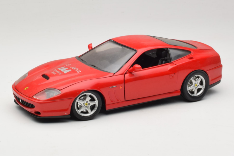 Ferrari 550 Maranello Červený Anson 1:18 3238 Kov