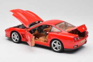 Ferrari 550 Maranello Červený Maisto 1:18 31839 Kov – obrázok 5 z 8