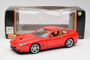 Ferrari 550 Maranello Červený Maisto 1:18 31839 Kov – obrázok 8 z 8