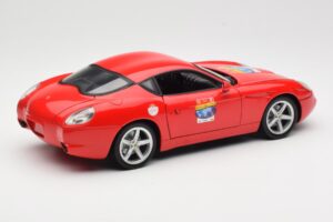 Ferrari 575 GTZ Zagato Červený Hot Wheels 1:18 L2960 Kov – obrázok 3 z 8