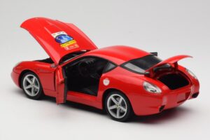Ferrari 575 GTZ Zagato Červený Hot Wheels 1:18 L2960 Kov – obrázok 5 z 8