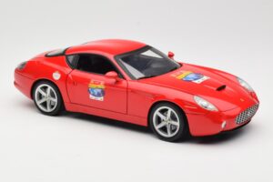 Ferrari 575 GTZ Zagato Červený Hot Wheels 1:18 L2960 Kov – obrázok 6 z 8