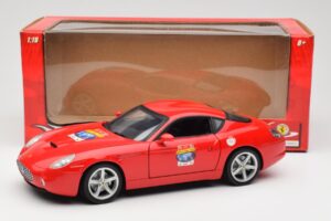 Ferrari 575 GTZ Zagato Červený Hot Wheels 1:18 L2960 Kov – obrázok 8 z 8