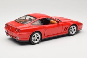 Ferrari 575M Maranello Červený Hot Wheels 1:18 54937 Kov – obrázok 3 z 8