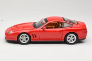 Ferrari 575M Maranello Červený Hot Wheels 1:18 54937 Kov – obrázok 4 z 8