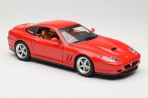 Ferrari 575M Maranello Červený Hot Wheels 1:18 54937 Kov – obrázok 6 z 8