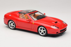 Ferrari 575M Superamerica Červený Hot Wheels 1:18 J2858 Kov – obrázok 6 z 8