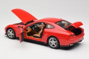Ferrari 612 Scaglietti Rosso Corsa Hot Wheels 1:18 B6047 Kov – obrázok 5 z 8