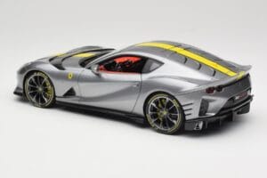 Ferrari 812 Competizione Grigio Coburn Bburago 1:18 18-01647 Kov – obrázok 7 z 8