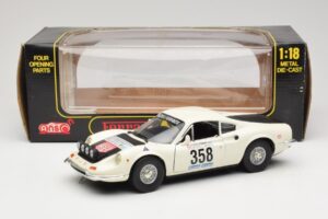 Ferrari Dino 246 GT Biely Anson 1:18 3580 Kov – obrázok 8 z 8