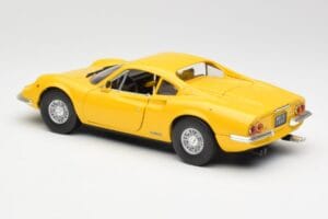 Ferrari Dino 246 GT Žltý Anson 1:18 30301W Kov – obrázok 7 z 8