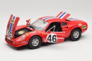 Ferrari Dino 246 GT #46 Červený Anson 1:18 3580-P1 Kov – obrázok 2 z 8