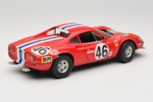 Ferrari Dino 246 GT #46 Červený Anson 1:18 3580-P1 Kov – obrázok 3 z 8