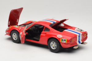 Ferrari Dino 246 GT #46 Červený Anson 1:18 3580-P1 Kov – obrázok 5 z 8